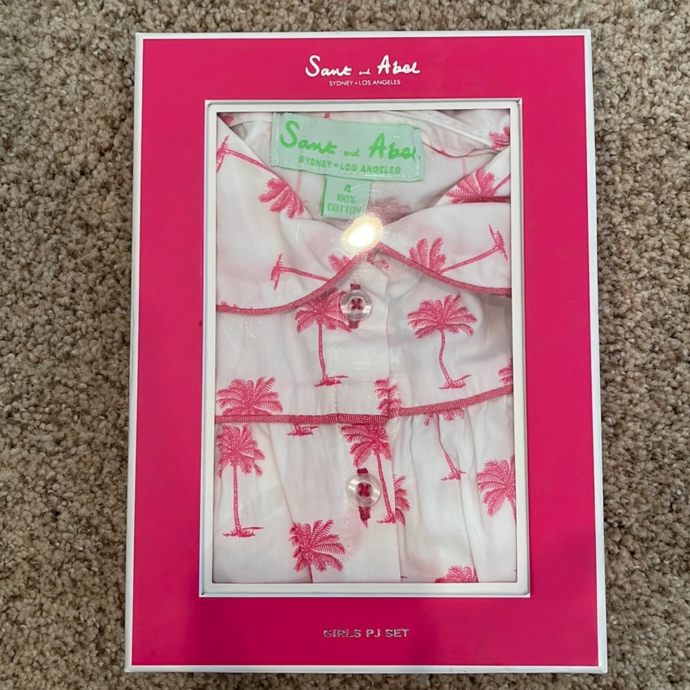 Girls (kids) Sant and Abel Beverly Hills Hotel Pajama set